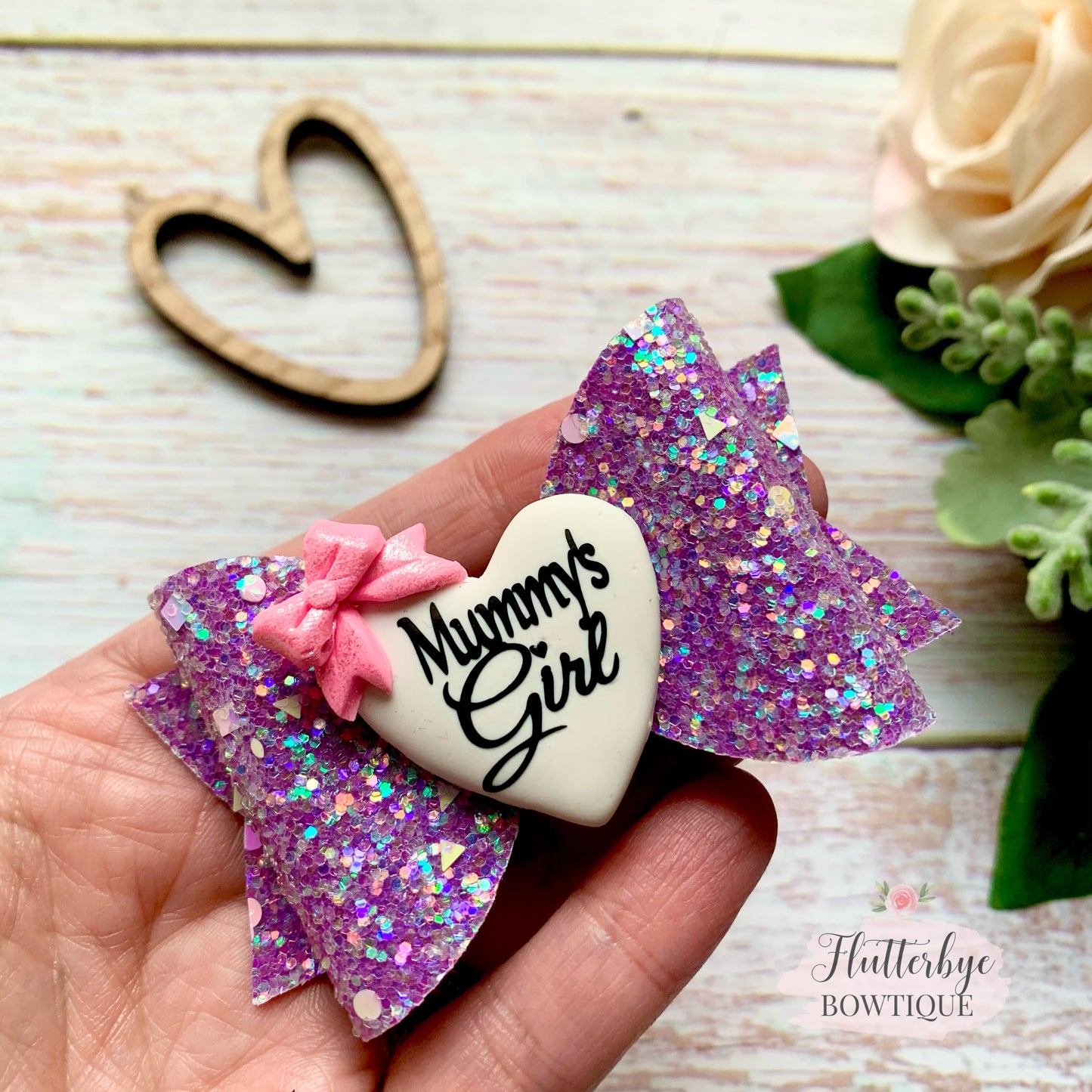 Mummy’s Girl and Daddy’s Girl Clay Bow