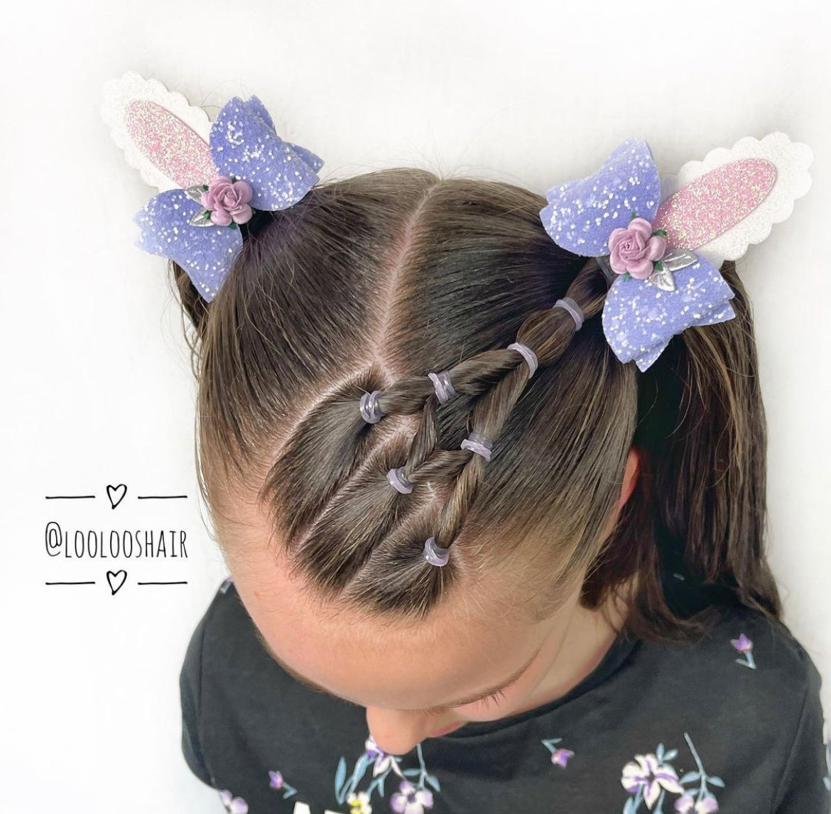 Bunny Ear Piggies, Bunny bow set