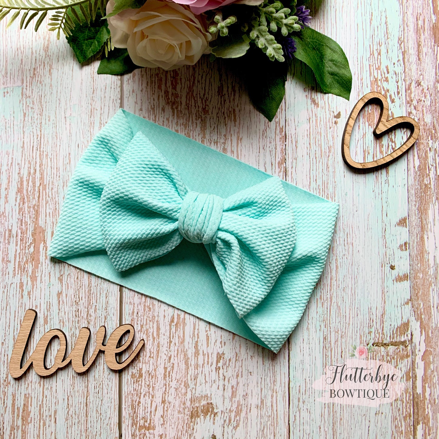 Soft Bow head wrap, stretchy baby headband