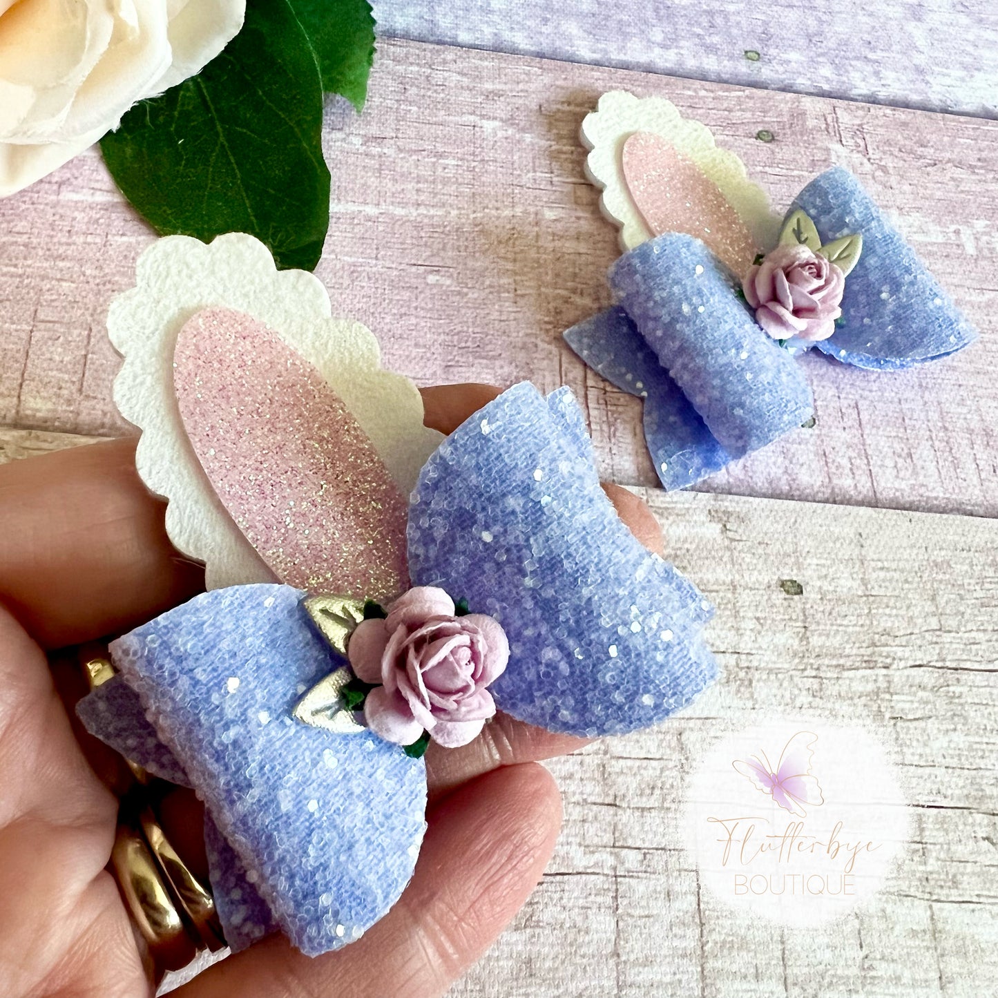 Bunny Ear Piggies, Bunny bow set