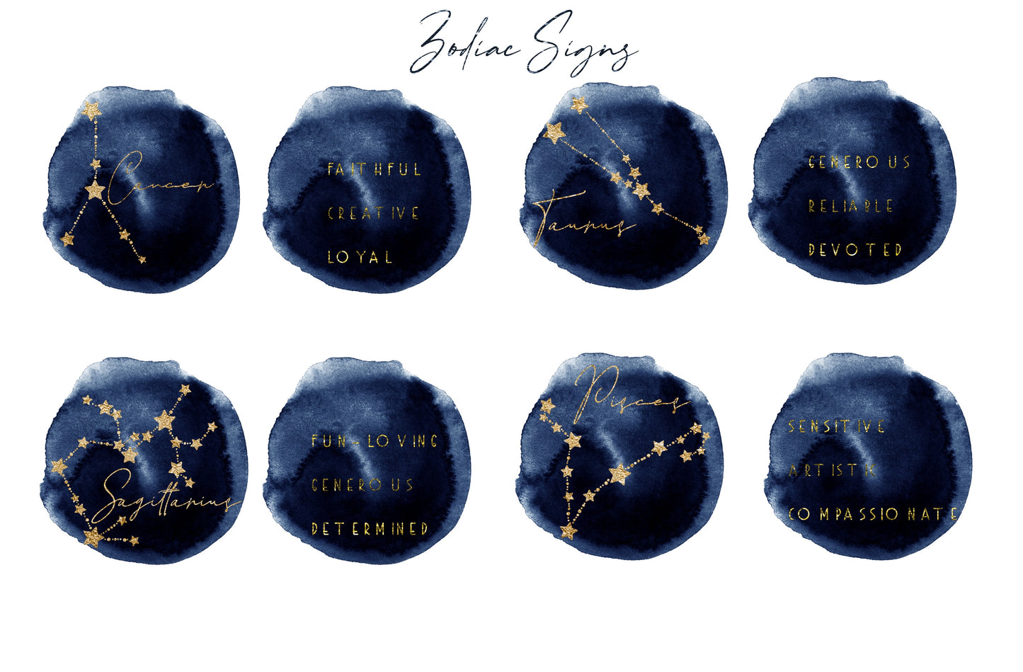 Zodiac Mug, Star Sign Cup