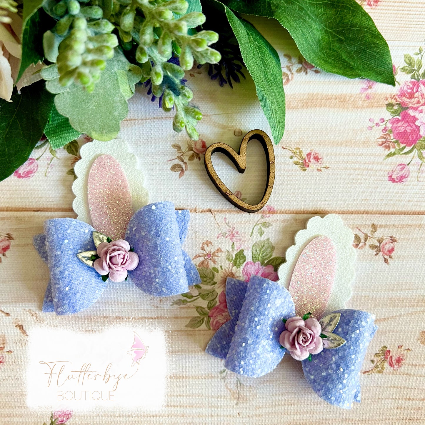 Bunny Ear Piggies, Bunny bow set