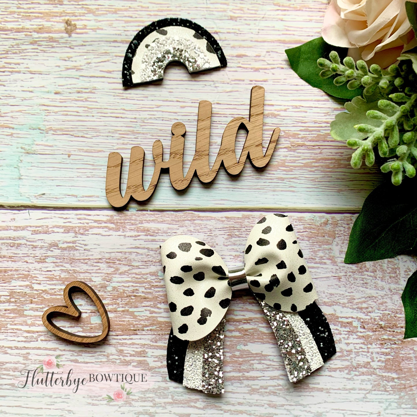 Monochrome Rainbow Set, Leopard Rainbow