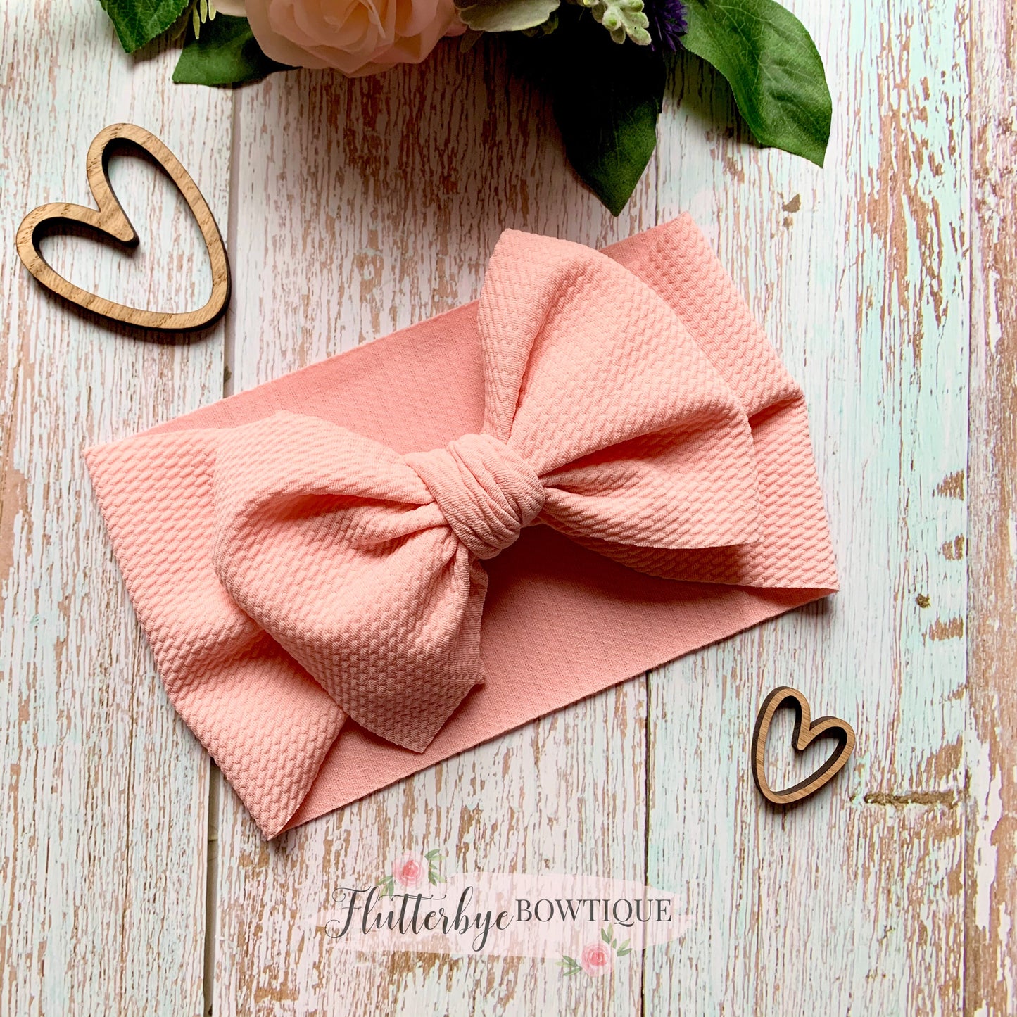 Soft Bow head wrap, stretchy baby headband