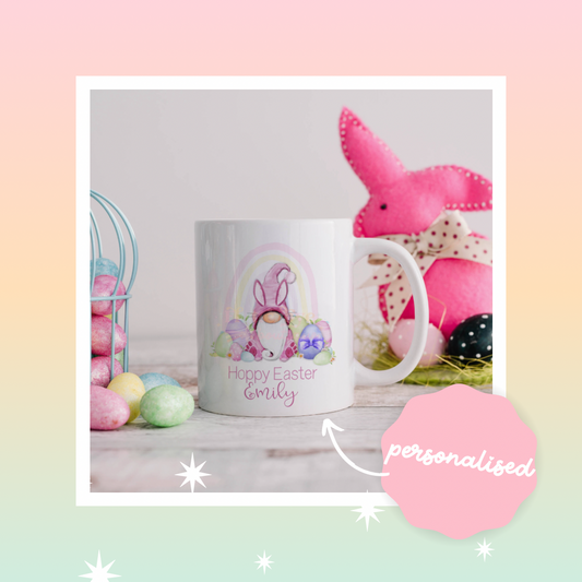 Personalised pink gonk Mug