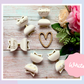 Faux Suede Personalised Hair Bow, School Bows