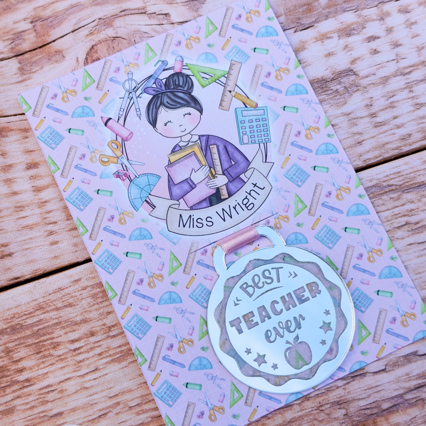 Best Teacher Medal