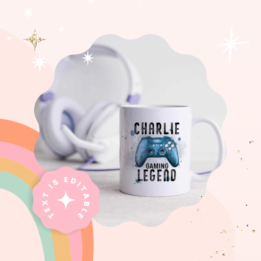 Personalised gamer Mug