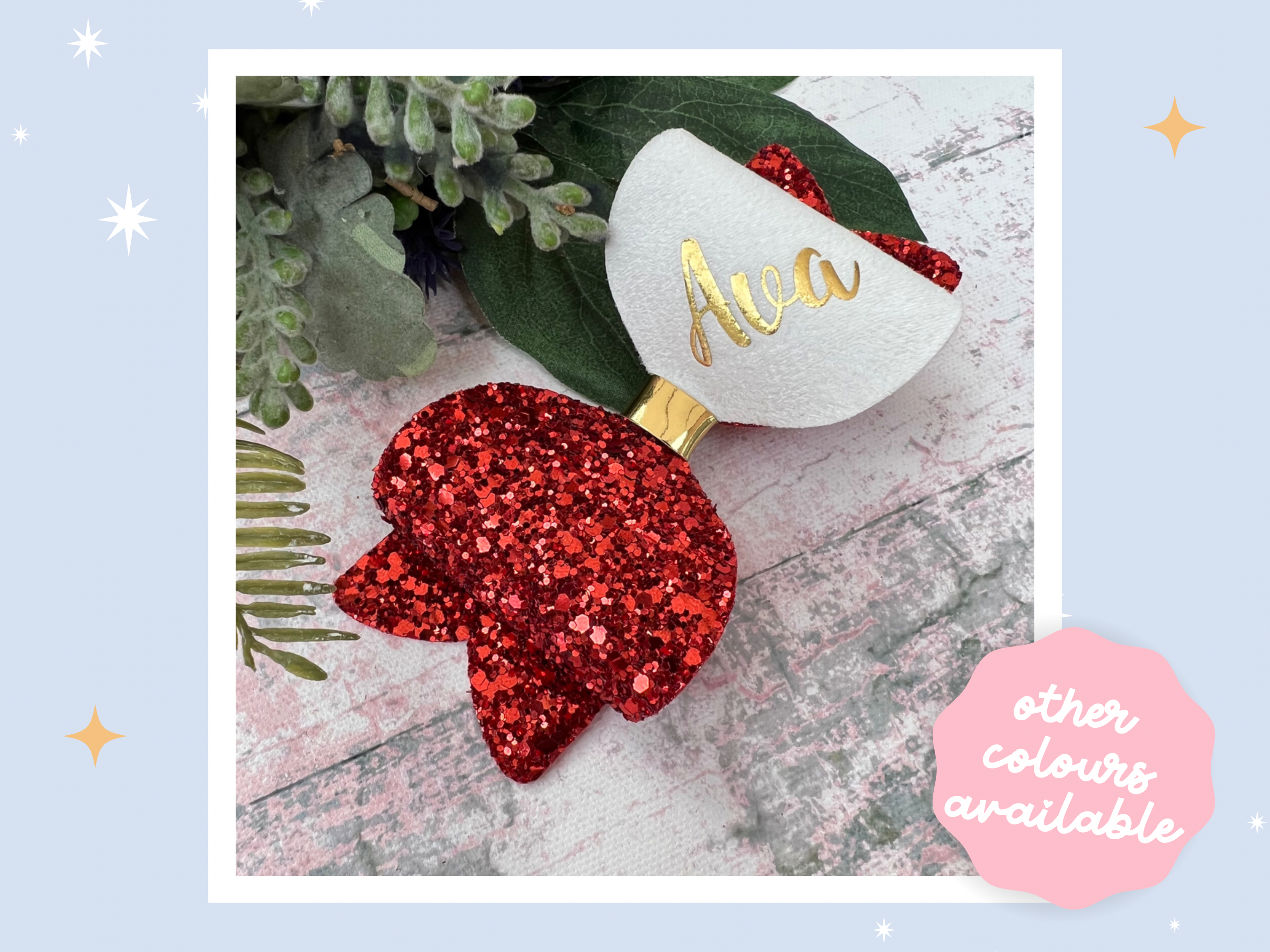 Personalised Hair Bow, Personalised School Bows