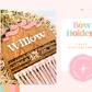 Personalised Wooden Coquette Macramé Hair Bow Holder
