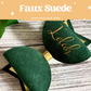 Faux Suede Personalised Hair Bow, School Bows