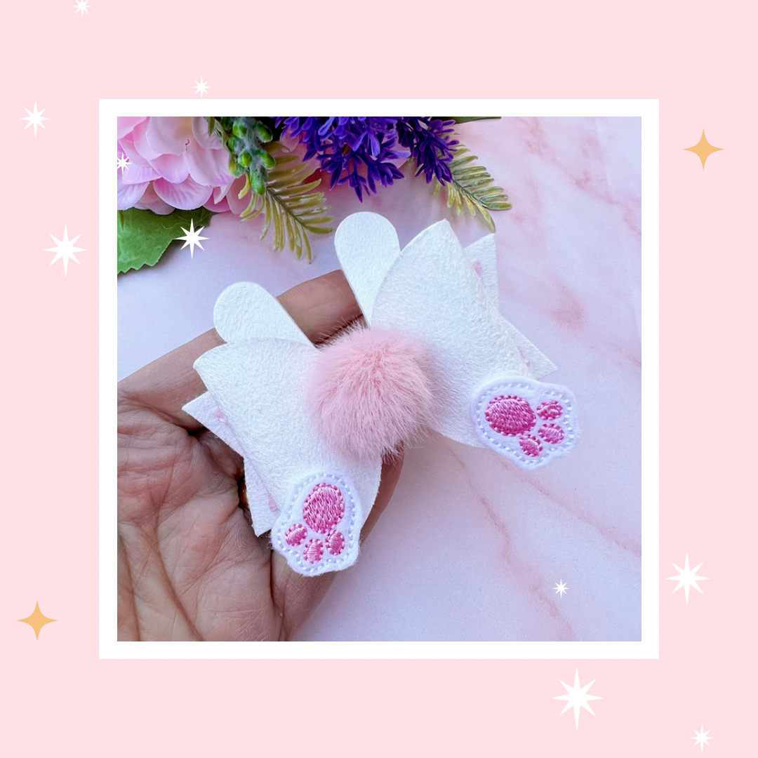 Cute Bunny Tail Bow