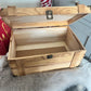 Engraved Christmas Eve Box, personalised festive wooden box