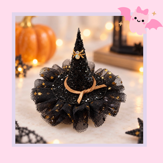 Mini Witches Hat, Halloween Clip
