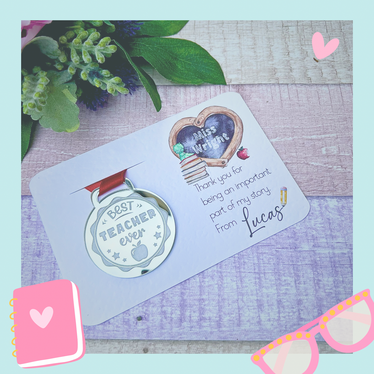 Best Teacher Medal