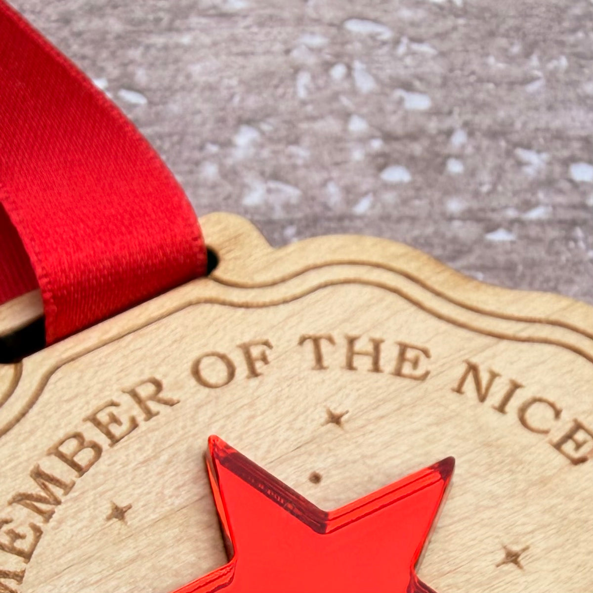 Personalised Nice List Medal | Santa’s Nice List | Christmas Keepsake