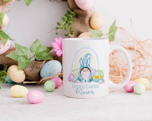 Personalised blue gonk Mug - Flutterbye Bowtique