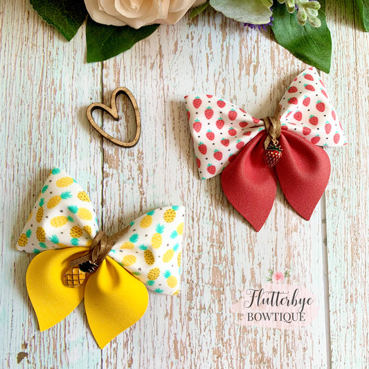 Fruit Charms Hair Bow