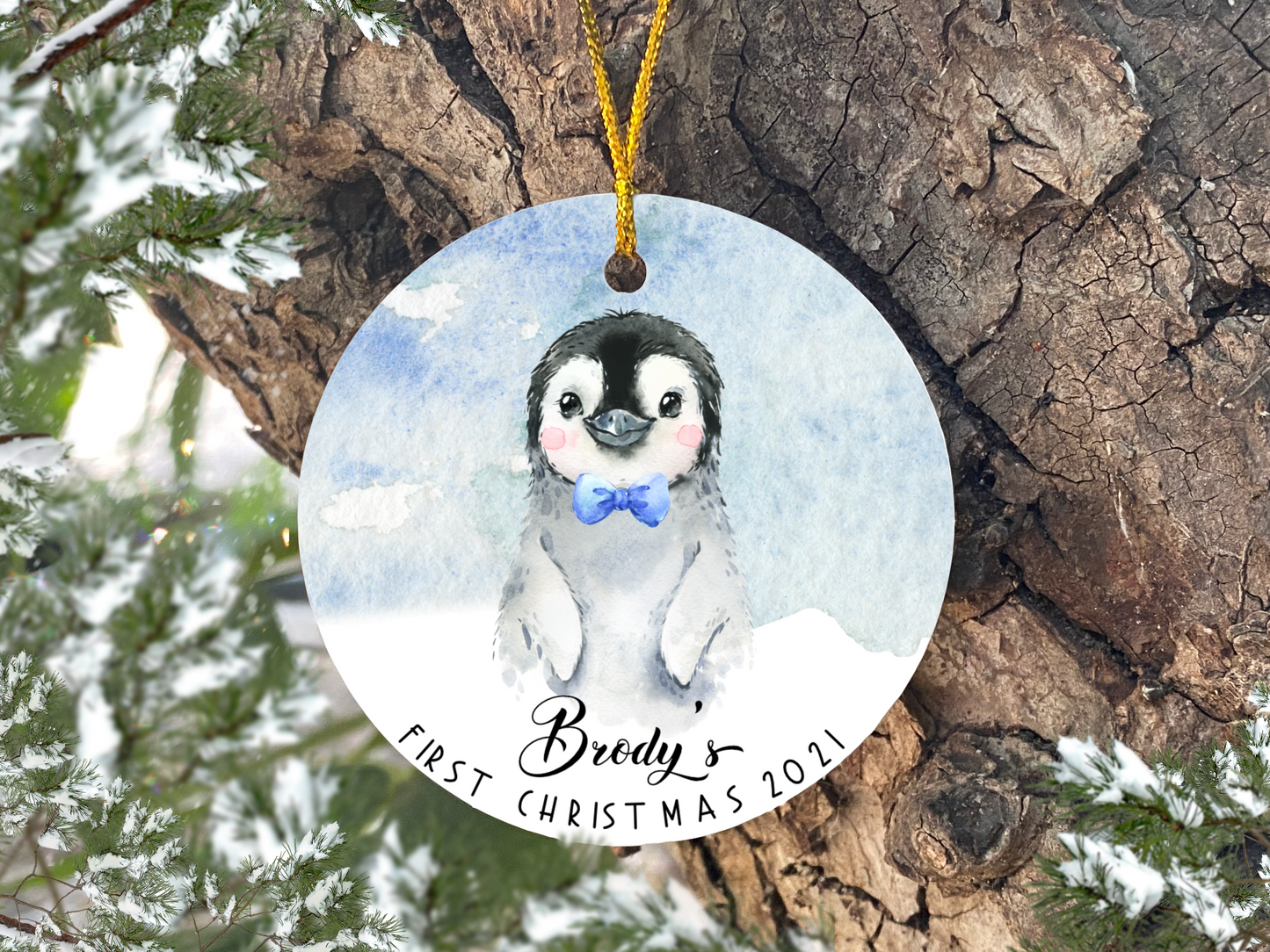 1st Christmas Decoration, Baby penguin