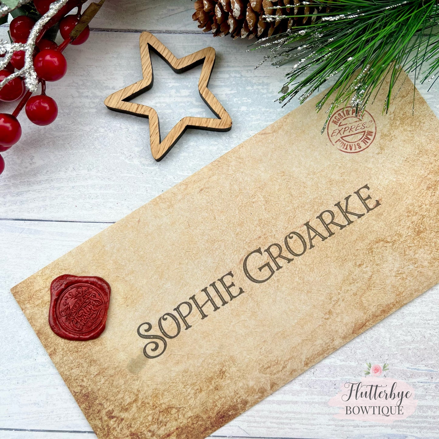 Personalised Santa Letter, Father Christmas Nice List