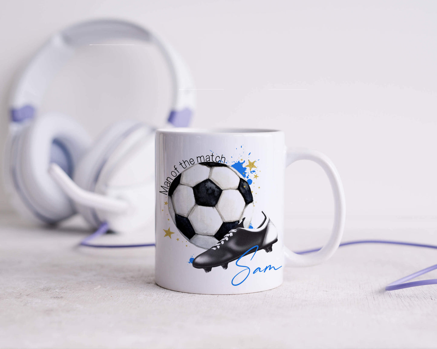 Personalised Football Mug