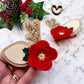 Flower Reindeer Piggies, Antler bow set