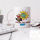 Super Hero Best Dad Personalised Mug