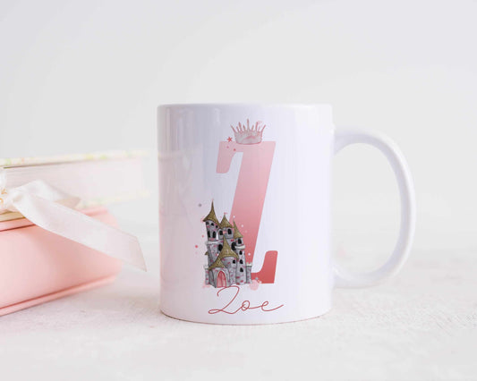 Personalised Princess Alphabet Mug