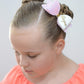 Large Personalised Hair Bow, Personalised School Bows - Flutterbye Bowtique