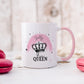 Personalised Vodka Queen Mug, Gin, Wine