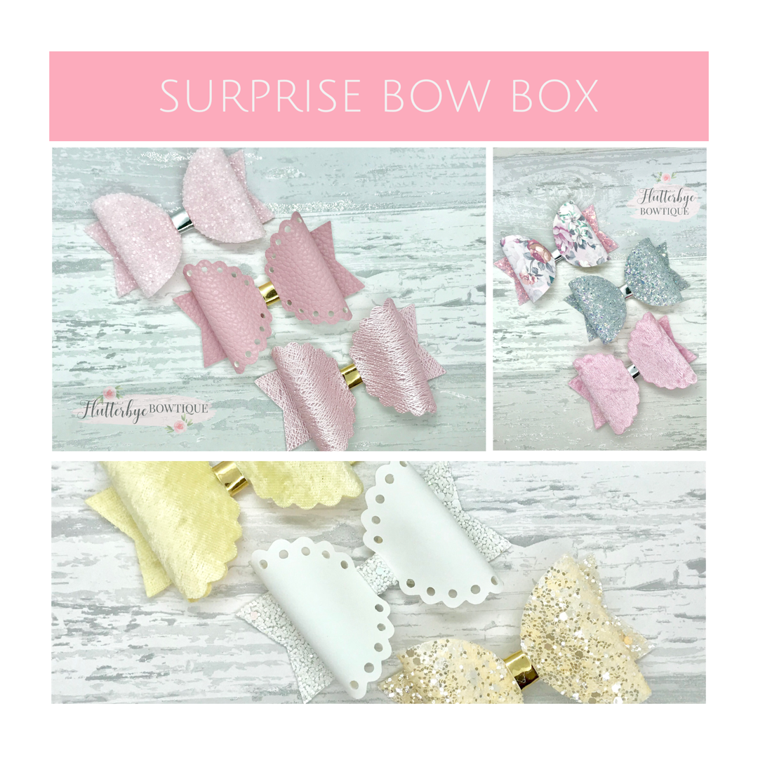 Surprise Bow Box - Flutterbye Bowtique