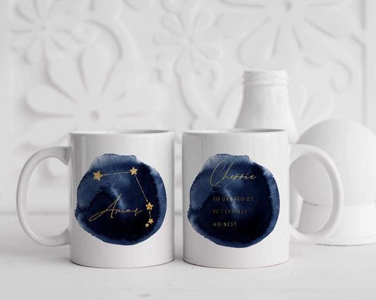 Zodiac Mug, Star Sign Cup