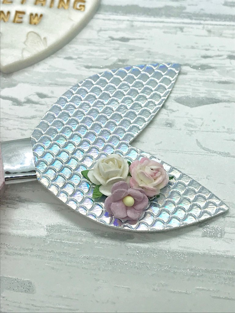 Mermaid Hair Bow, Water Baby Bow, Personalised Mermaid Bow - Flutterbye Bowtique